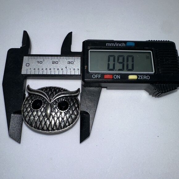 Vintage Owl Hoot Owl Bird Cocktail Stretch Ring ONE SIZE Preowned - Picture 6 of 7